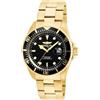 Invicta 22062 Pro Diver Orologio da Uomo acciaio inossidabile Quarzo quadrante nero
