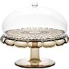 Guzzini Tortiera con alzata Vanity Fume' Ø30 x h27,7 cm cod.131901STE282