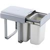 Af Interni AF Pattumiera cucina sottolavello 2 cesti Lt.16 (2x8 Lt) estraibile differenziata