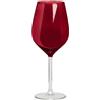 Excelsa calice vino e/o cocktails Scratch Vetro colore Rosso scuro, cl 50 cod.68462