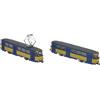 TomyTEC 120116 977821 N Tram System, Tram di Lipsia, Tipo Tatra T4+B4 Scartamento N
