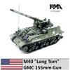 Precision Model Art (PMA) Pistola Precision Model Art 1:72 P0345 M40 "Long Tom" GMC 155mm, US Army, Kor...
