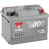 YUASA Batteria 60, Ah 640, A/EN YBX5075 L 243mm B 175mm H 175mm Compatibilità con RENAULT Clio 3 Hatchback BR0/1, CR0/1 Clio 2 BB0/1/2, CB0/1/2 Scénic 3 JZ0/1, VW Golf 5 Hatchback 1K1, BMW 3 Sedan E90