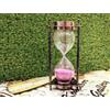 Clessidra Timer Sabbia Con Bussola Cristallo Statue Fermacarte Regalo San Val...