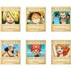 Lotto 6 pin Spille Usopp One Piece Wanted Rufy Zoro Nami Sanji Chopper