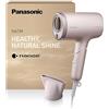 Panasonic EH-NA7M-P825 Asciugacapelli Nanoe per Capelli Lucenti, Pieghevole, Asciugatura Rapida, Beccuccio Concentratore, 1600W, Rosa Chiaro