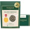 VAHDAM, Te Bianco Silver Needle (50g, te sfuso) - Qualita Imperial, basso caffeina