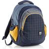Miquelrius Zaino Triplo Berlin RICICLATA Rider Square NERO, Unisex Bambini, Multicolore, Grande, multicolore, L