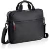 Miquelrius - Valigetta portatile, scomparto imbottito, malentin computer con portachiavi interno, dettagli riflettenti, adattabile trolley, chiusura di sicurezza, tracolla regolabile, idrorepellente