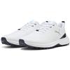 PUMA Fusion Grip 6 Evo - Scarpe da Golf da Uomo, Colore: Bianco e Argento, Misura 42, Puma White Puma Silver, 45 EU