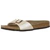 Birkenstock 940153 Madrid pearl white, Birko Flor Graceful PIANELLE Donna, White EU 40