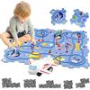 duoleey Pista Macchinine per Bambini DIY Pista del 12PCS Puzzl DIY Rotta Gioco Giocattolo Educativi Regalo Giochi Bambini 2 3 4 5 6 Anni (Spazio)