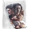 LOGOVISION Supernatural Sam Dean Crowley Circle Coperta super morbida al tatto setoso - 152 x 127 cm