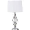 Levitantes Tavolo Zebrano 1xe27 Cromo C/Pant Bianco 30x30x55 cm