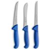 Dick F. DICK 82559100 - Set di 3 coltelli ErgoGrip (15 cm flessibile, A. coltello 15 cm, coltello 15 cm, HRC 56°)