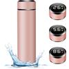 VOHESEA Thermos da 500 ml, con indicatore di temperatura a LED, in acciaio inox 304, thermos con touch screen a LED, a prova di perdite, senza BPA, per casa, ufficio, viaggi, sport