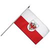 Flaggenfritze STOCK Bandiera/Stock Fahne Austria Tirol + GRATIS Sticker, bandiera fritze®, Stockflagge 30 x 45 cm