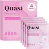 Quasi Maschera al collagene PDRN al salmone - Maschera per il viso in gel coreano per idratazione, rassodante e levigante per la cura della pelle, potenziamento del collagene e cura dei pori, 4