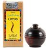 Lasa Aromatics Lotus Natural Solid Profumo Body Musk In vaso di legno - 6 g