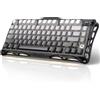 GravaStar Mercury K1 75% Tastiera Gaming Meccanica Wireless-Nero Sfumato | Tasti