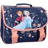 mybagstory - Cartella Frozen Ragazza Blu 33x12x38 cm | Ideale per la scuola, l'asilo e le elementari.