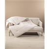 Caleffi - Plaid Scaldotto Coperta Divano 130x170, Sabbia, Made in Italy