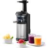 Panasonic MJ-L500 Slow Juicer Sistema di Estrazione, Senza Lame, Acciaio