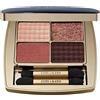 Estée Lauder Pure Color Luxe Eyeshadow Quad, ombretto in polvere, multicolore, Apres Spree, 4 colori, satinato, brillante, opaco, 4 g