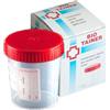 SYNTESYS Sas CONTENITORE PER URINA BIO TAINER GRADUATO CON SUPERFICIE DI SCRITTURA CON TAPPO A VITE CAPACITA' 120ML 1 PEZZO