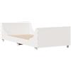 vidaXL Letto senza Materasso Bianco 90x200 cm Legno Massello di Pino