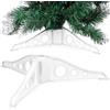 Veemoon Supporto per albero di Natale, 15 cm, in plastica, con fori da 1,7 cm, per interni ed esterni, decorazione natalizia