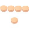 EXCEART Feci Vegetali 5Pcs Box Base Girevole LED Stand Rotante Espositore Esercizio Round Music Box Base Fai Te Music Box Base Music Box Round Base Music Box Base for Fai Te Musical Box