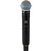 SHURE SLXD2+ BETA 58 G65 RADIOMICROFONO DIGITALE PALMARE BETA 58A 470-606MHZ