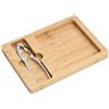 Affetta-formaggio KNACK bamboo 24x17x2cm manico ergonomico Personalizzate o neutre