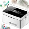 GZYHDC Frigorifero per medicinali, scatola refrigerante per insulina, frigorifero portatile per insulina, frigorifero per insulina per medicina da viaggio, contenitore per viaggi (batteria* 3)