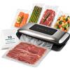 Macchina Sottovuoto e Sigilla 110W Forza Aspirante -600mBar per Alimenti