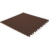 Set 6 Piastrelle Flessibili in Plastica 55,5 x 55,5 cm da Esterno Drenanti e Autobloccanti