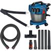 Bosch Professional Aspiratore industriale GAS 18V-10 L 18V System (batteria non incl., tubo flessibile 1,6 m, 3 tubi di prolunga, batteria/caricabatteria non incl.)