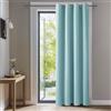 Deconovo Tenda Oscurante da Interno, 140x240 cm, 1 Pannello, Blu Cielo | Tenda Termica Isolante Freddo e Caldo, Attenuano i Rumori, Moderne ed Eleganti con Occhielli, per Camera e Soggiorno