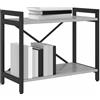 vidaXL Libreria 60 x 30 x 50 cm Legno ingegnerizzato Grigio Sonoma