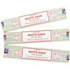 SCOVEE Divine Satya Nag Champa - Bastoncini di incenso alla salvia bianca, 3 confezioni
