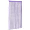 Generic Tenda a fili viola, 140 x 250 cm, 2 pezzi