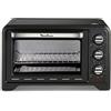 Moulinex OX444810 Optimo Forno Elettrico Ventilato 19 litri, Potenza 1380 W, Max 240°C, Forno per Pizza, Carne, Pesce, Dolci, con 6 Modalità di Cottura, Timer, 2 Accessori