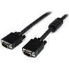 StarTech. com MXT101MMHQ1 Cavo Monitor coassiale 1 M, alta risoluzione, Cavo VGA HD15 M/M, colore: nero