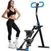 VIHBRAI Stairmaster 2026 Stair Stepper Pro, pieghevole cardio, verticale, con manubrio regolabile, per casa, ufficio, fitness, portata massima 150 kg