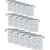 ERINGOGO 15 Pezzi Sacchetto Coulisse Cactus in Plastica, Frosted