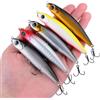 Generic 5 Pezzi Micro Artificiali Pesca 5.7g 10g Esca Pencil Affondante Minnow