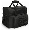 Fzaqwen Borsa Bowling Borsa Sportiva Borsa Attrezzatura Borsa Trasporto Sacca Palestra con Doppio Scomparto Scarpe Separato E Culla per 2 Palle Manici, Array, Nero, Due Palline
