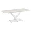 Bizzotto Tavolo allungabile johannes 160-200x90 cm, bianco