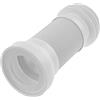PrimeMatik - Manicotto di Collegamento WC allungabile ∅ 110mm